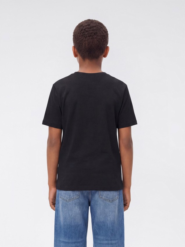 T-shirt com Logótipo Frontal