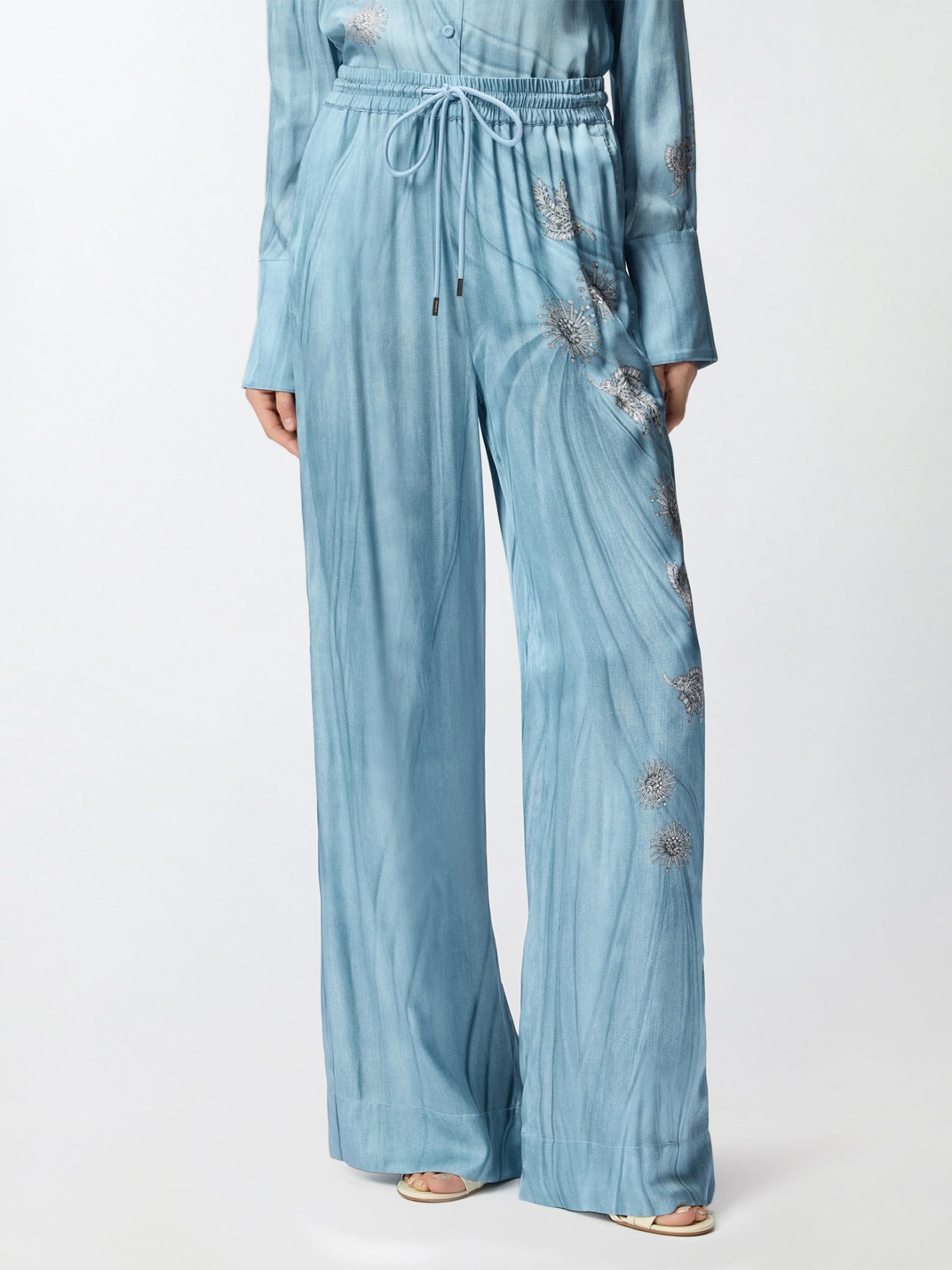 Cal�as de Perna Larga com Estampado