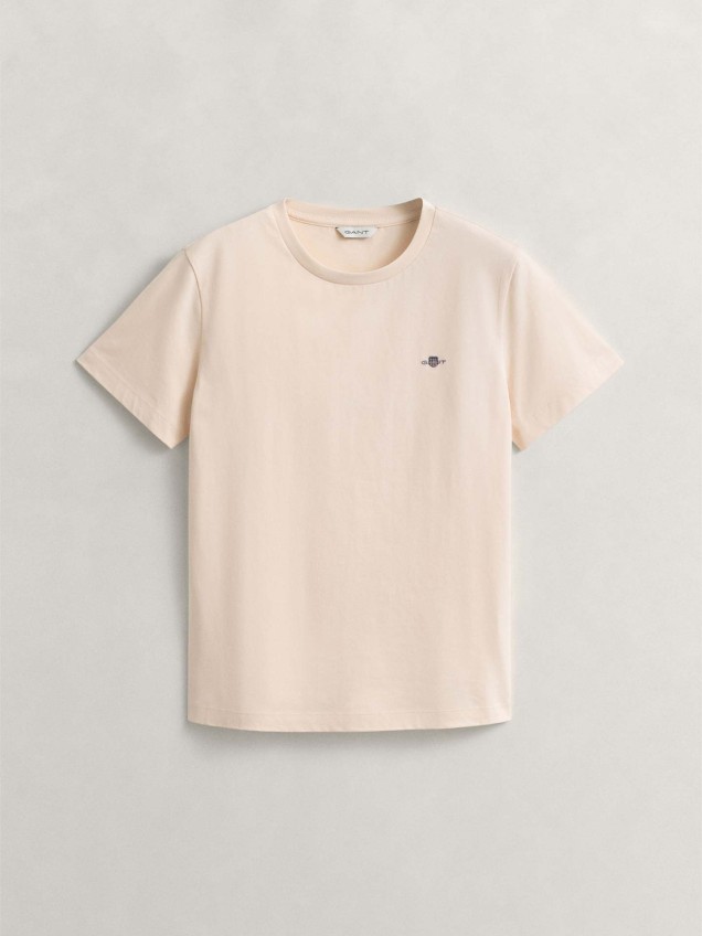 T-shirt com Logótipo Bordado