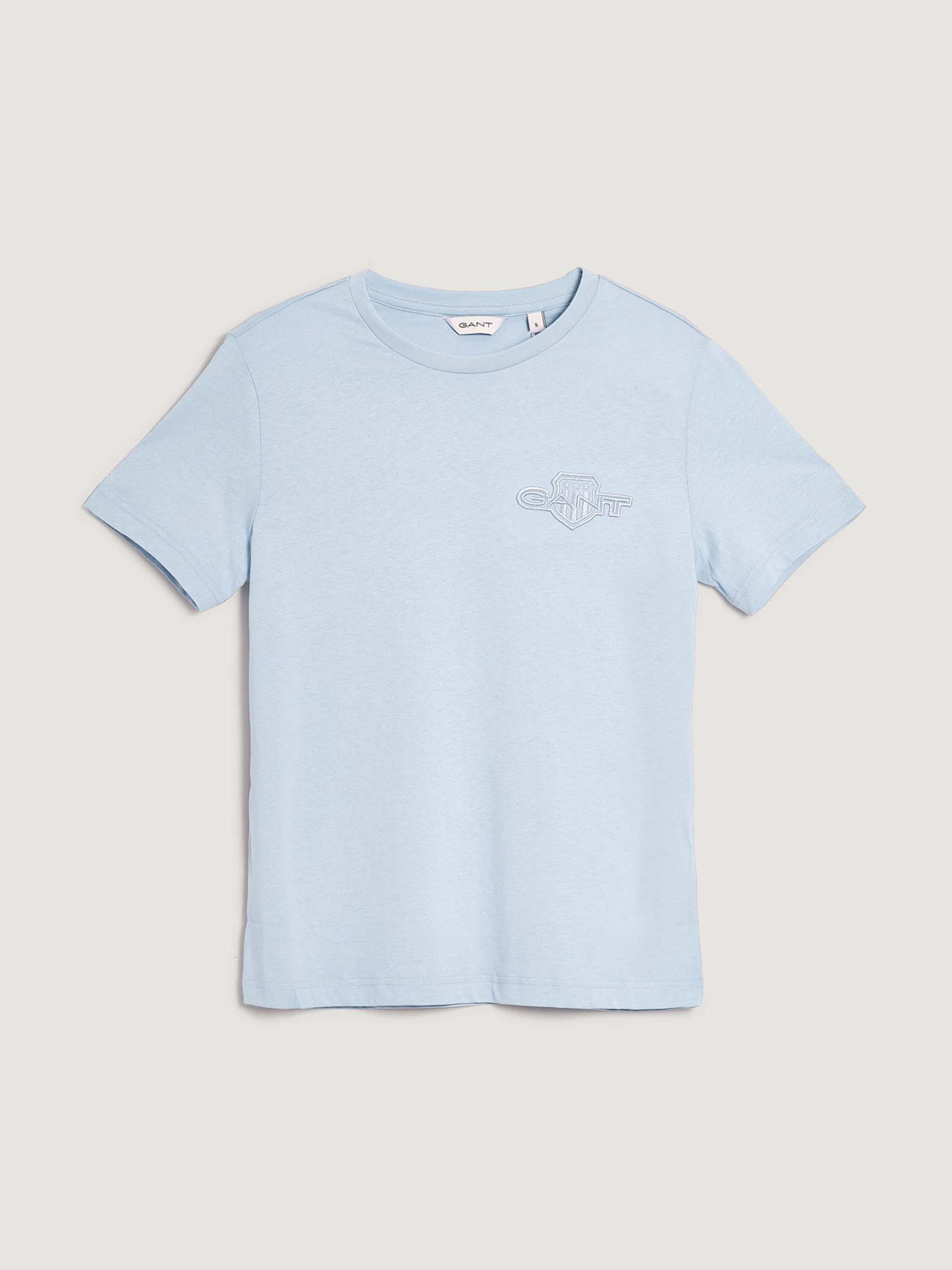 T-shirt com Log�tipo Bordado