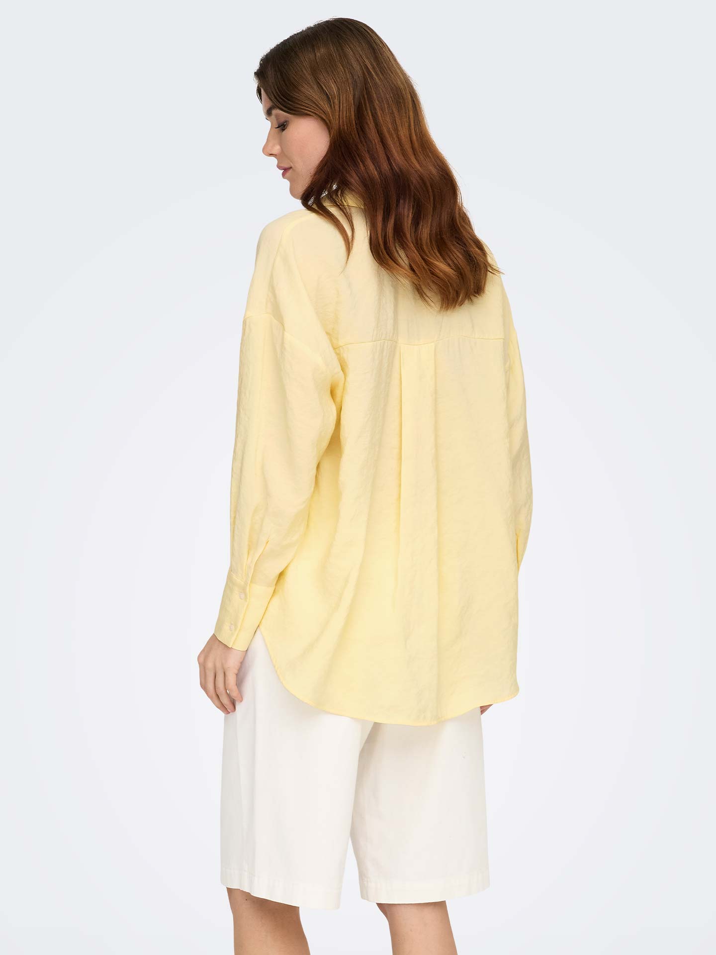 Camisa Oversized de Manga Comprida