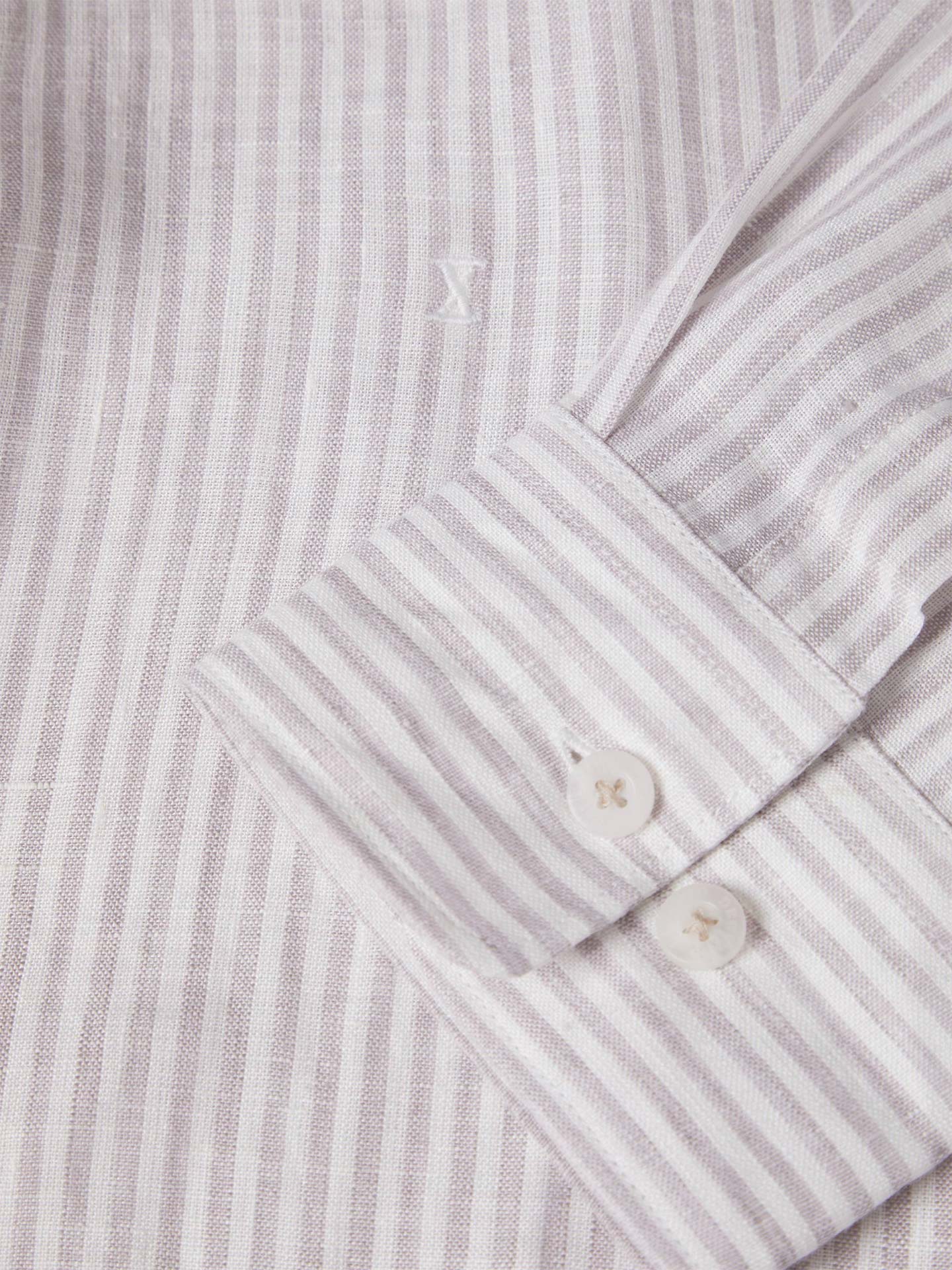 Camisa de Linho às Riscas