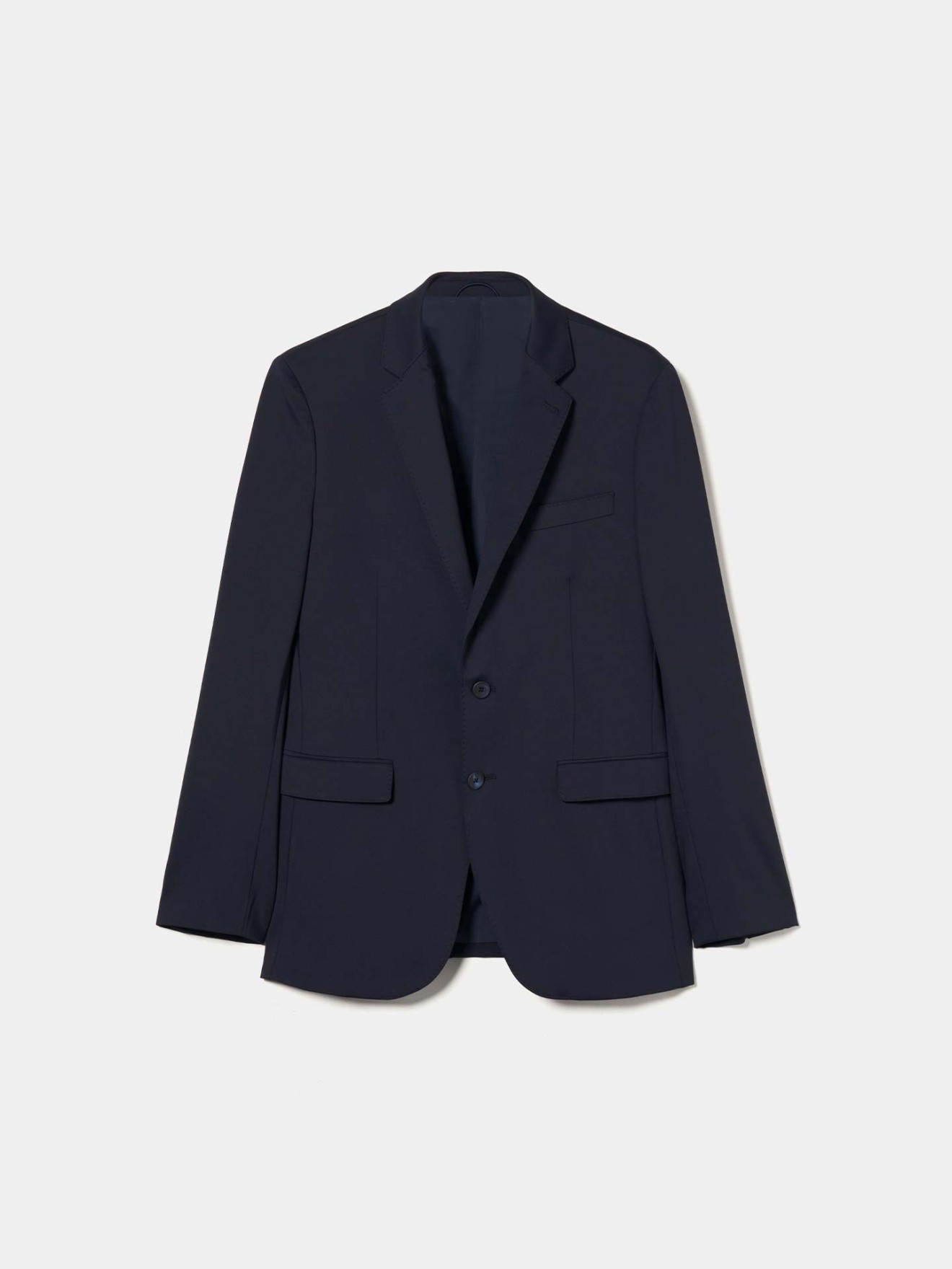 Blazer Slim Fit em Malha Técnica