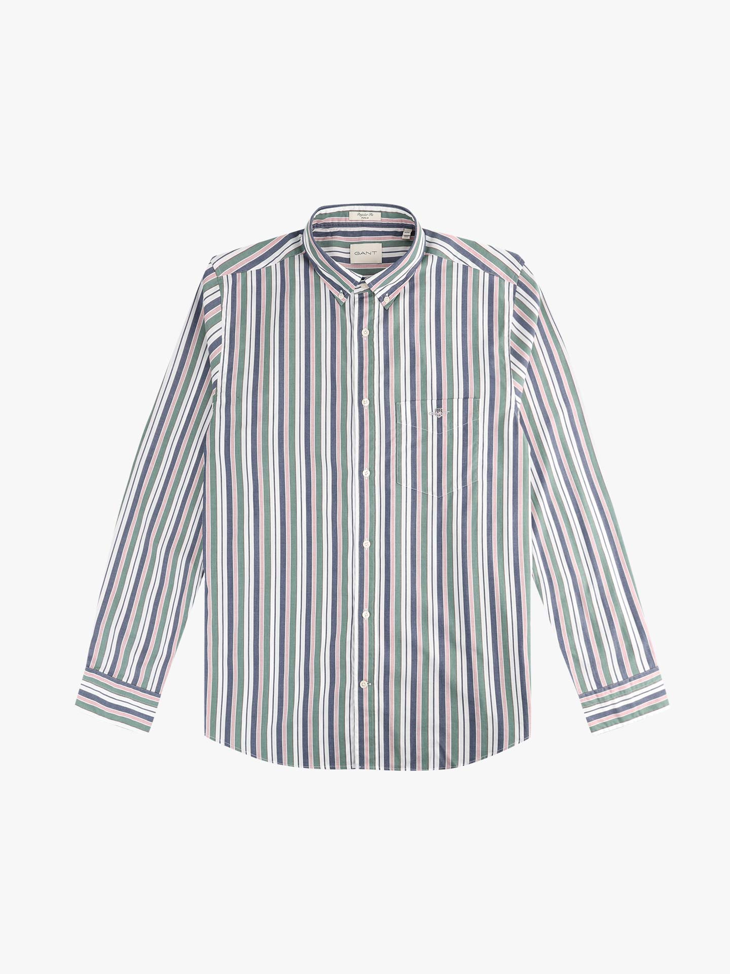 Camisa às Riscas Regular Fit