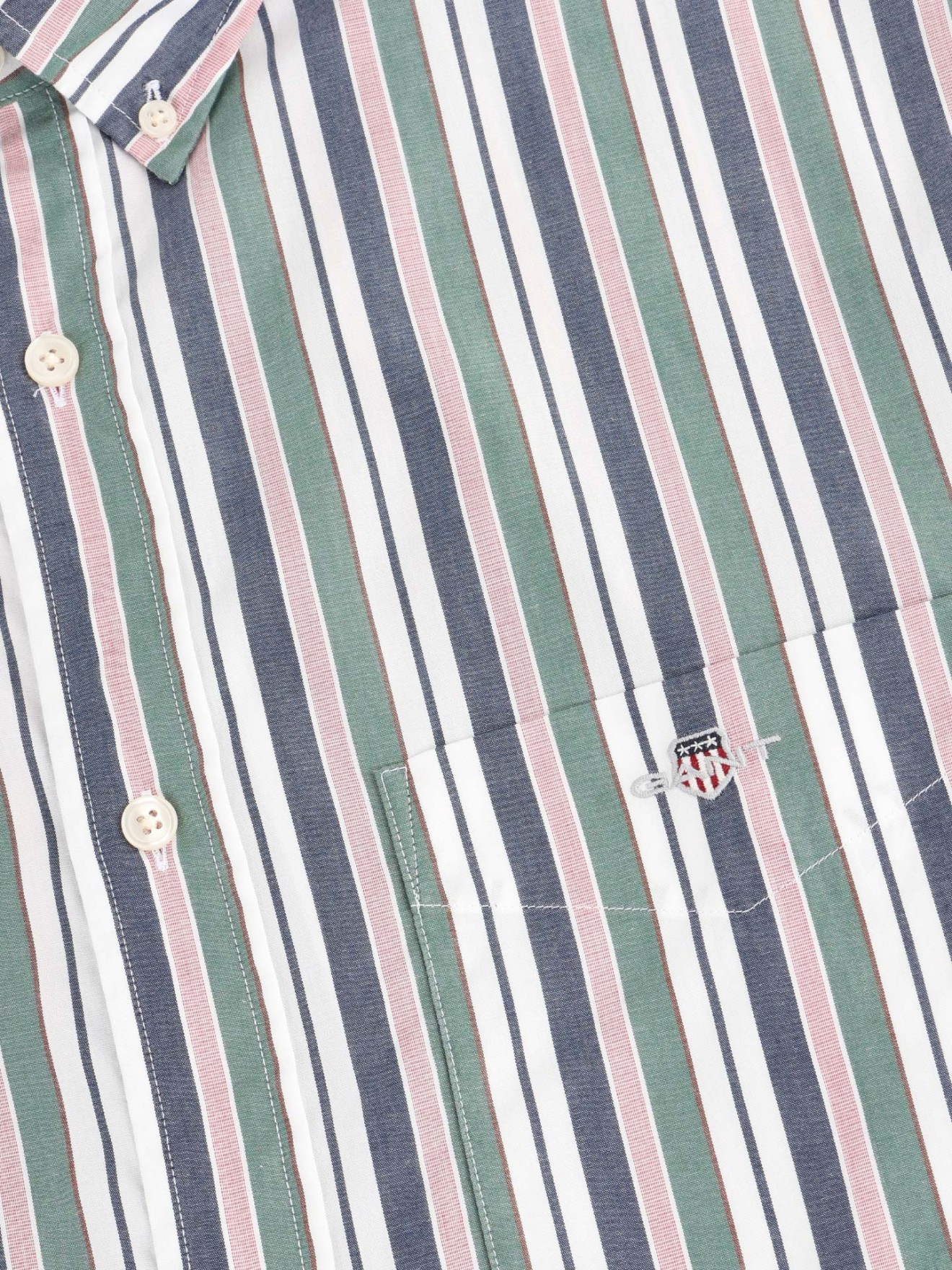 Camisa às Riscas Regular Fit