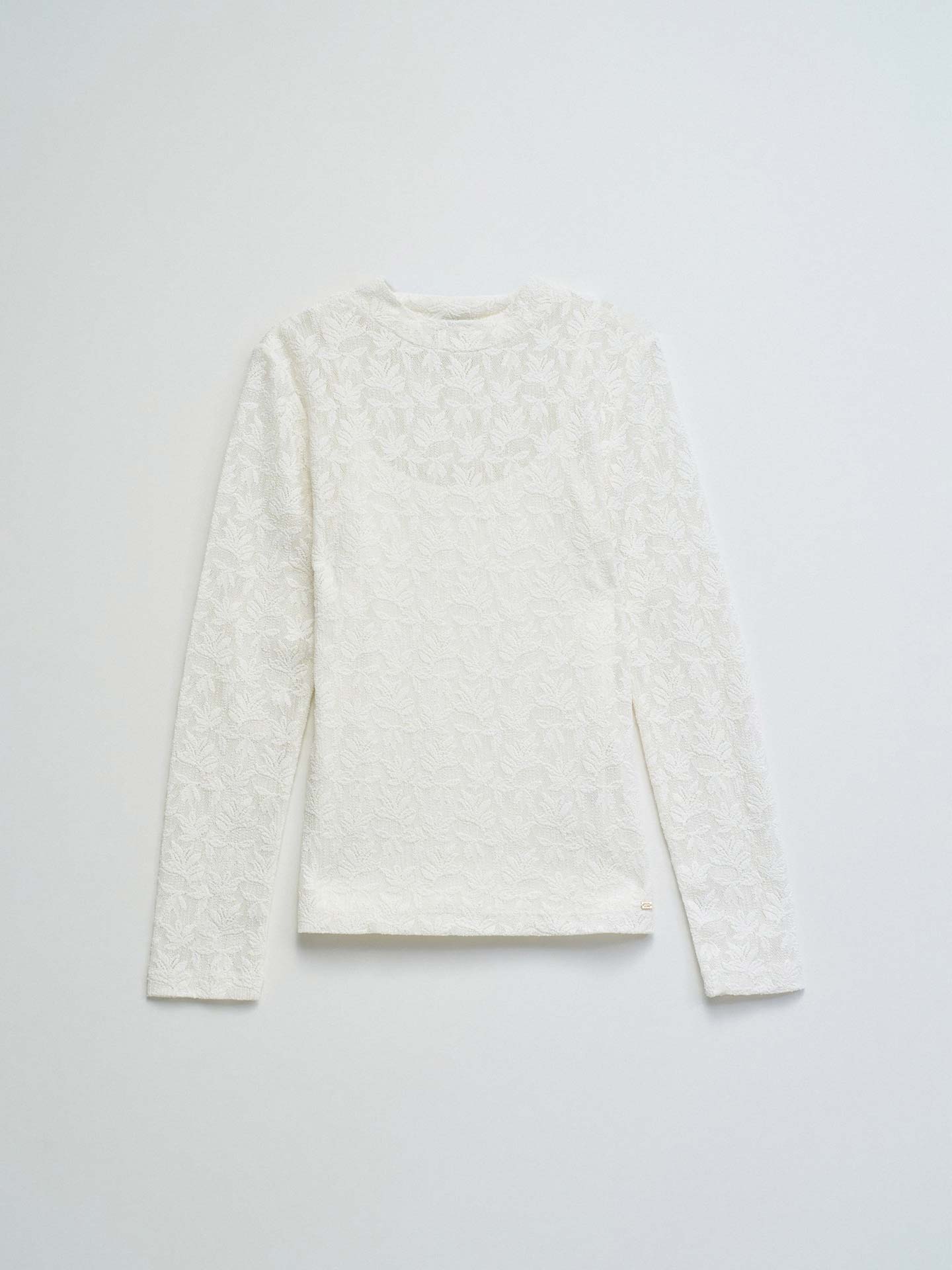 Camisola de Renda Floral