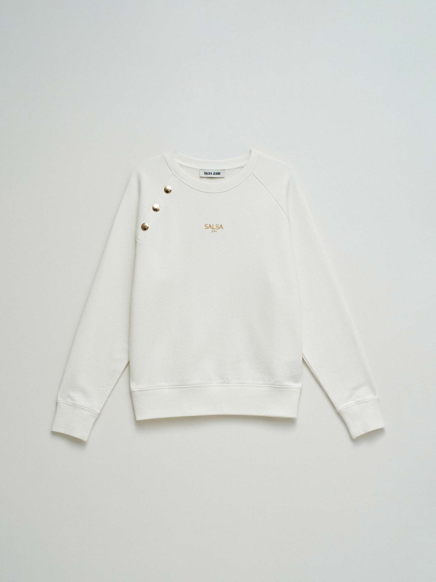 Sweatshirt com Logo Bordado