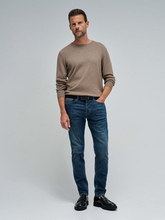 Calças de Ganga Slim Fit