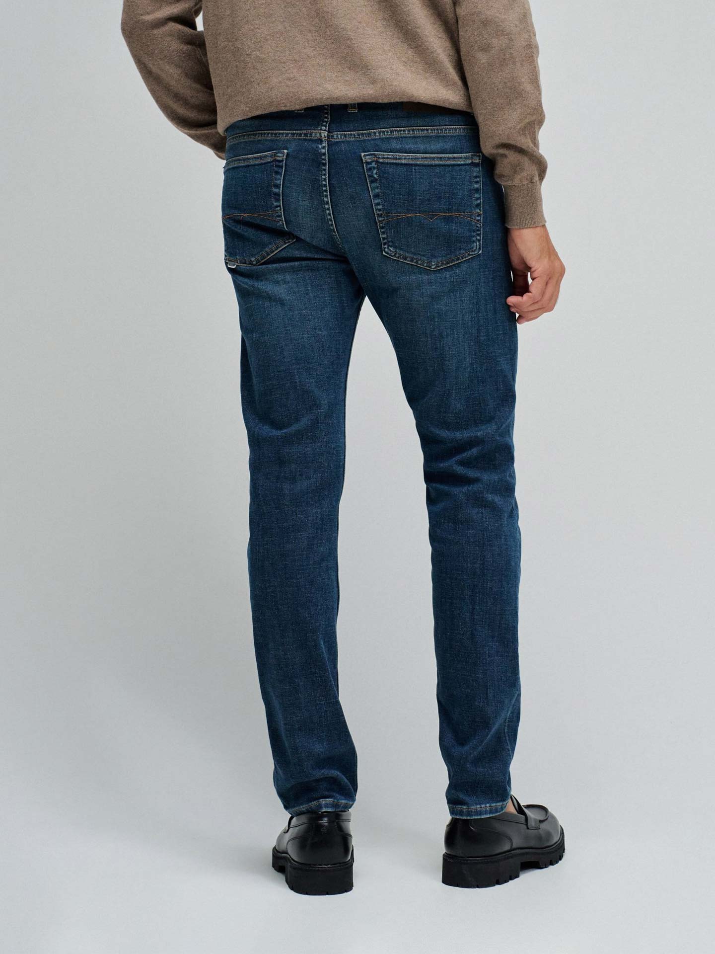 Calças de Ganga Slim Fit