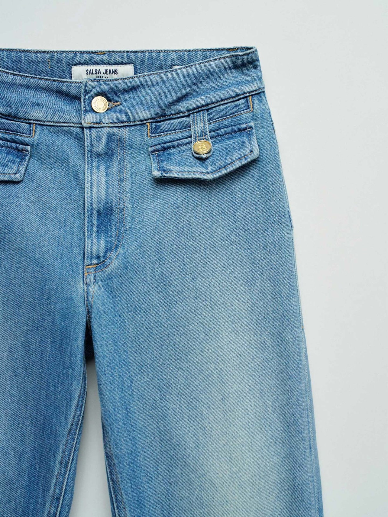 Calças de Ganga Destiny Push Up Bootcut