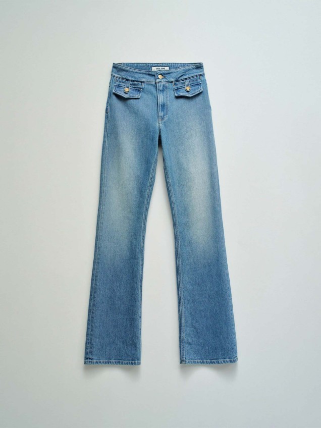 Calças de Ganga Destiny Push Up Bootcut