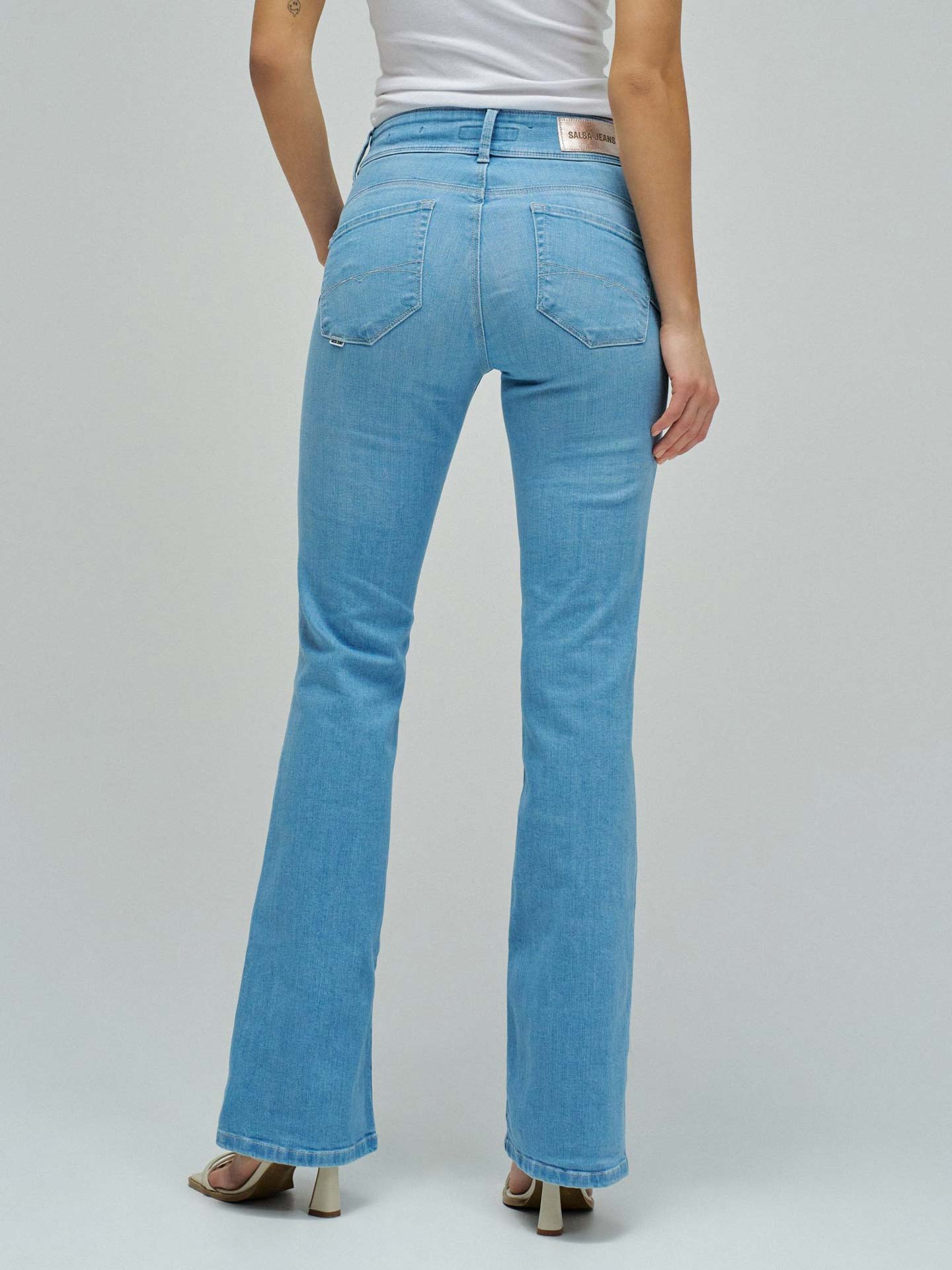 Calças de Ganga Secret Push In