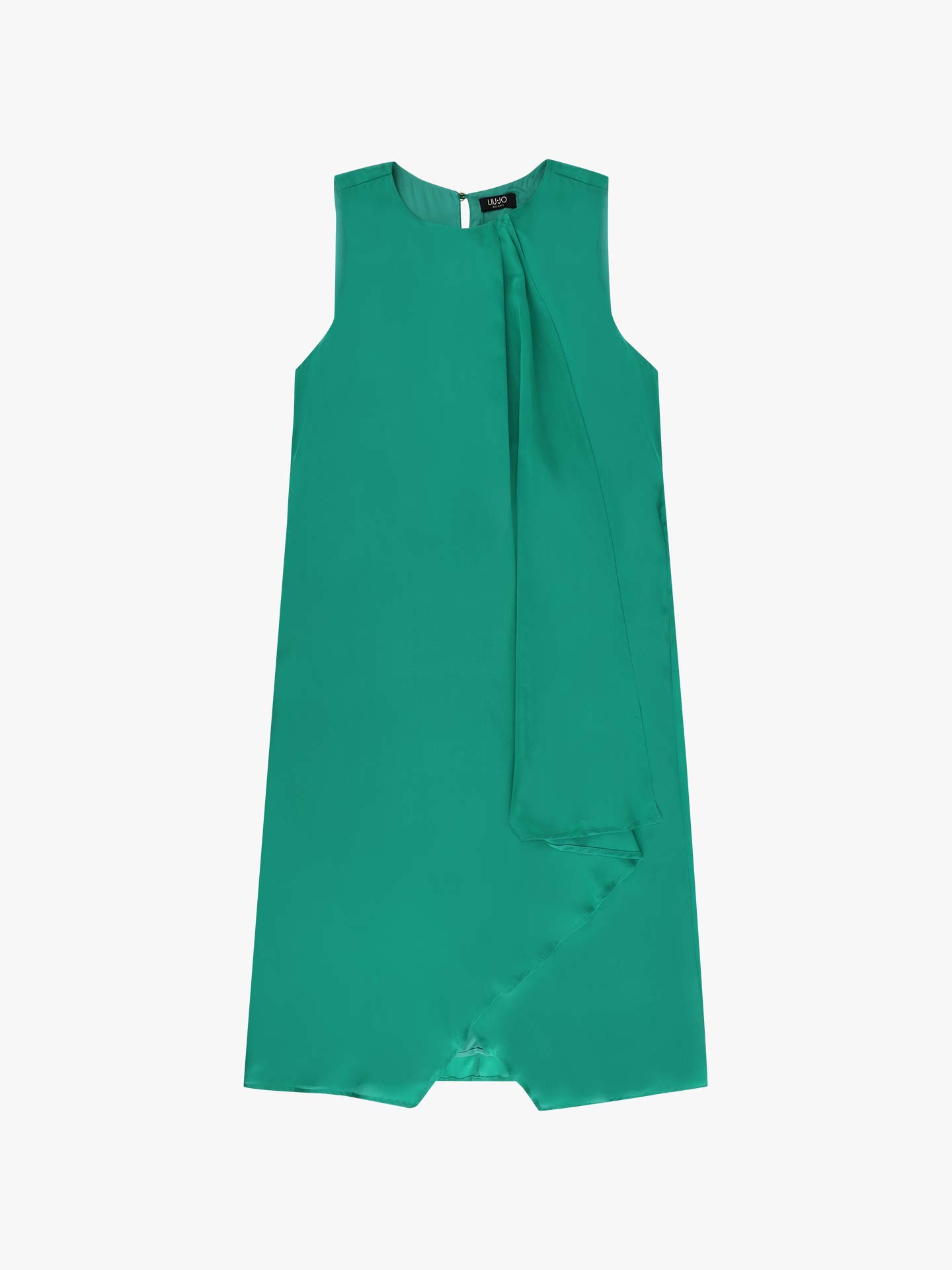 Vestido com Drapeado