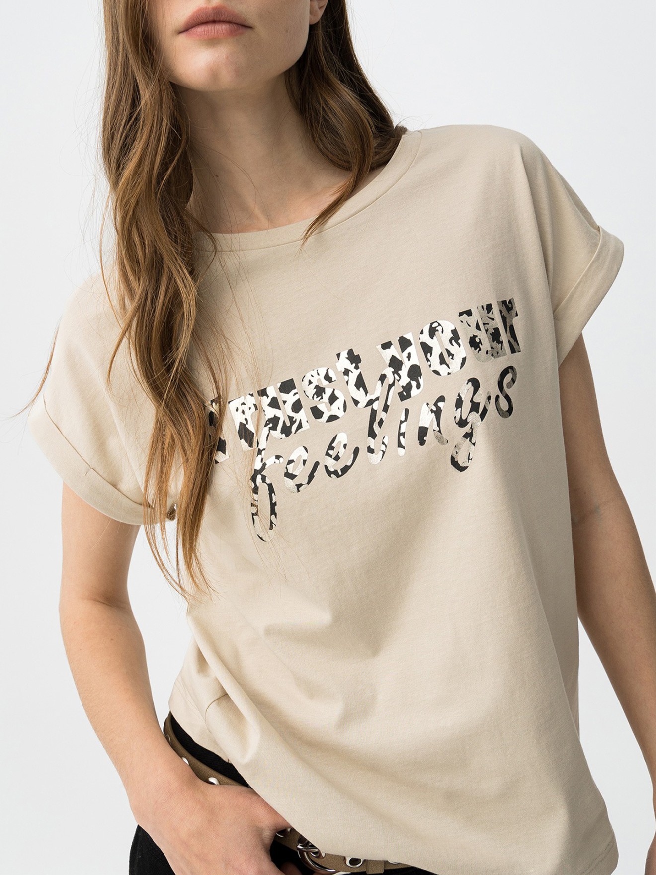 T-shirt com Estampado