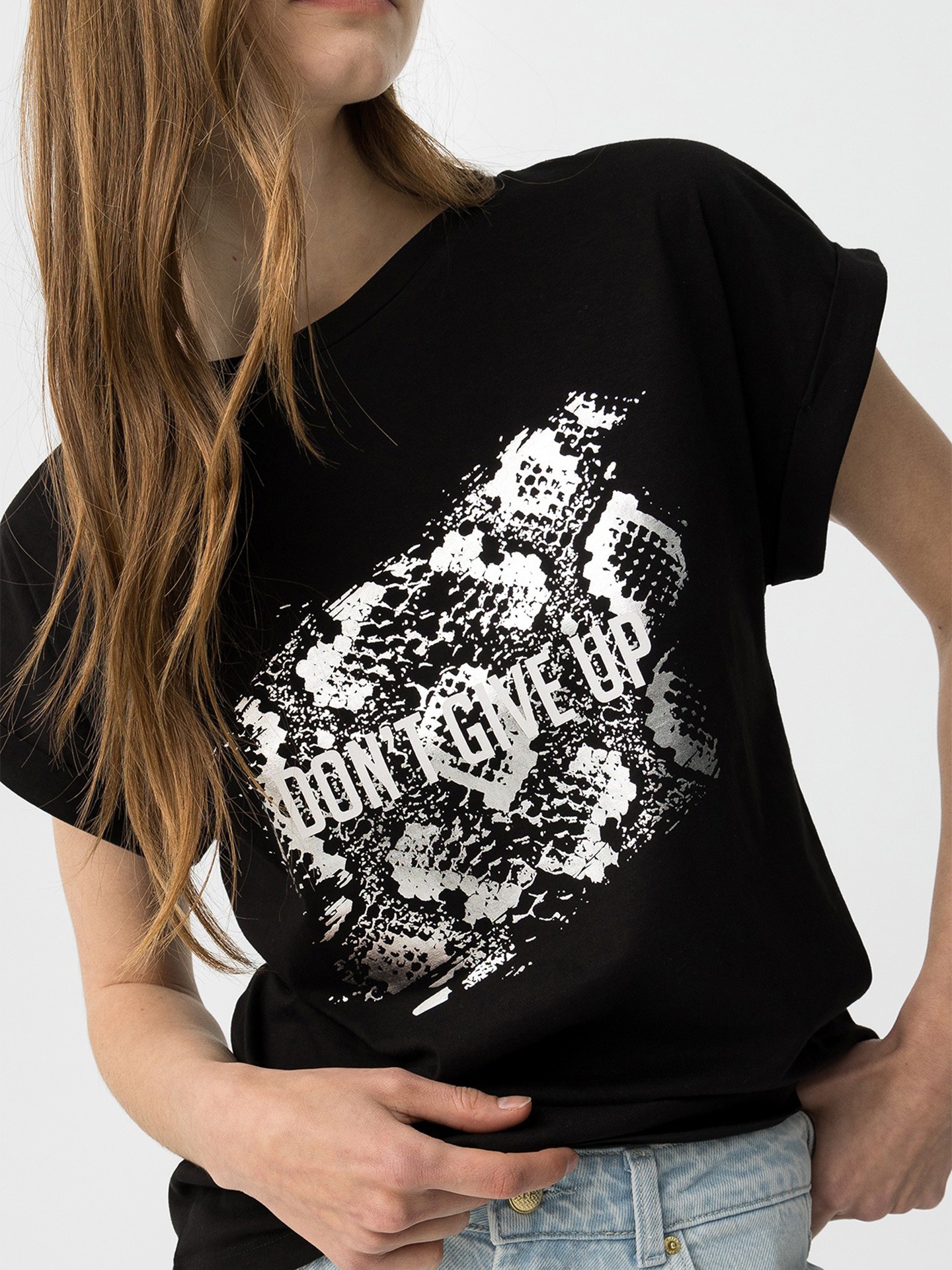T-shirt com Estampado