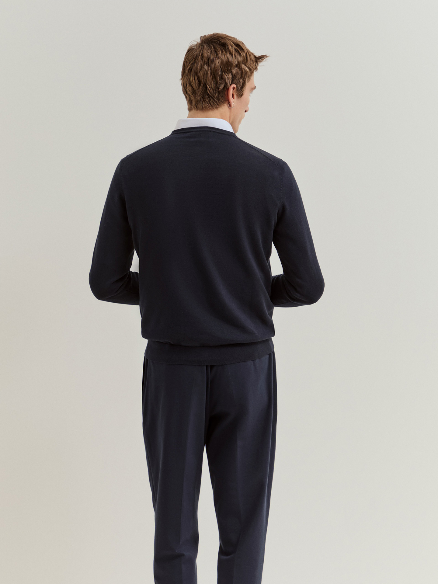 Camisola de Malha com Decote em V