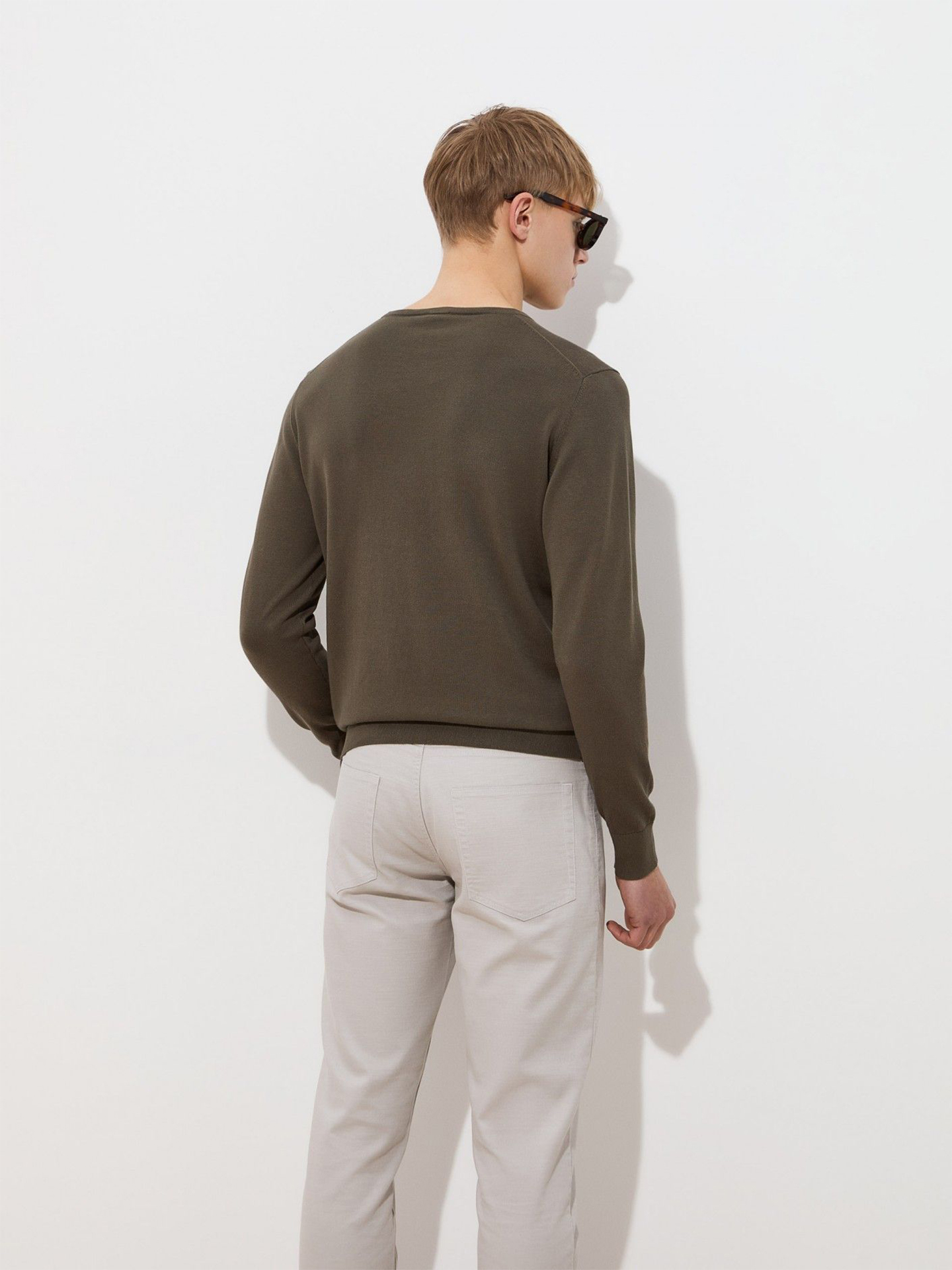 Camisola de Malha em Algodão