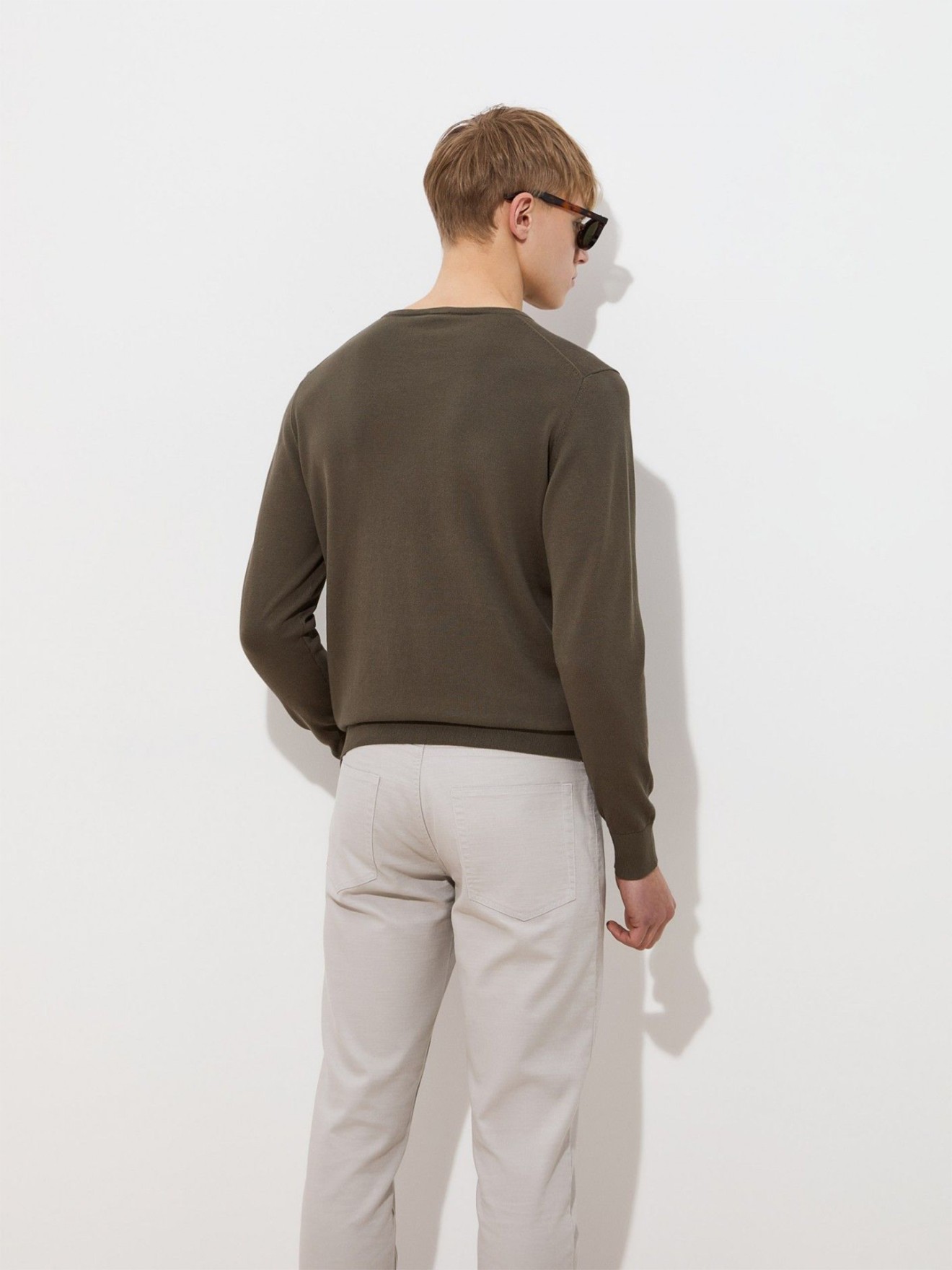 Camisola de Malha em Algodão