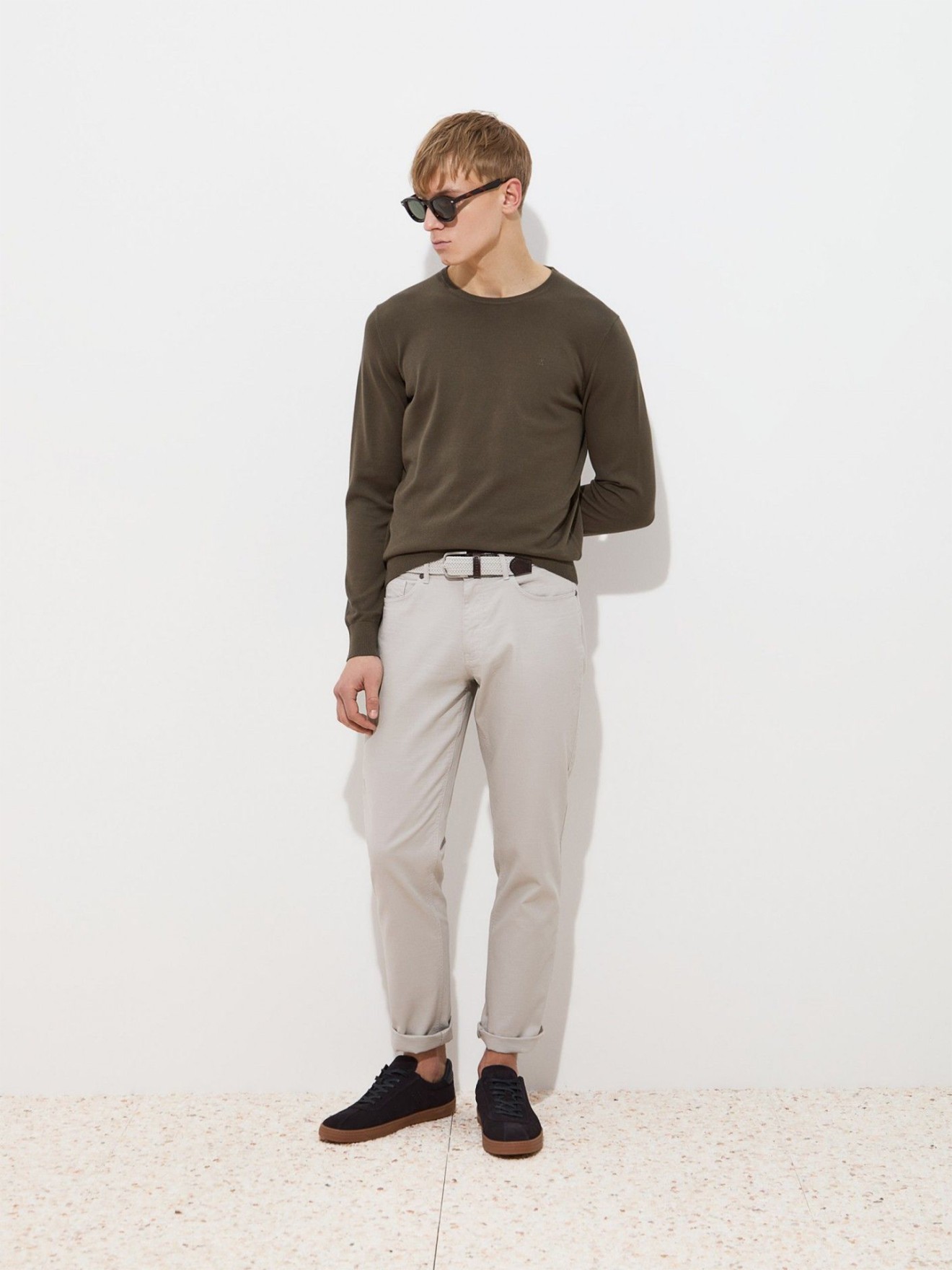 Camisola de Malha em Algod�o