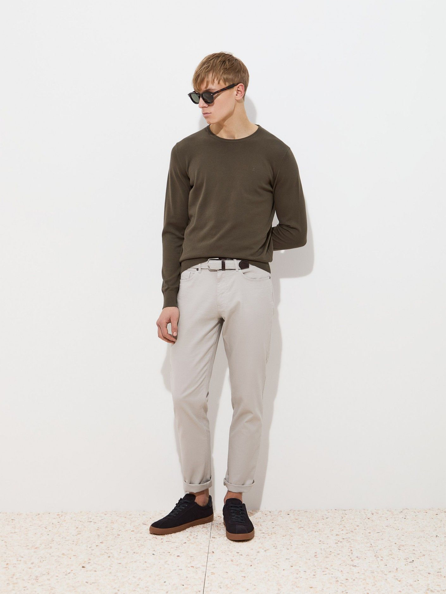 Camisola de Malha em Algodão