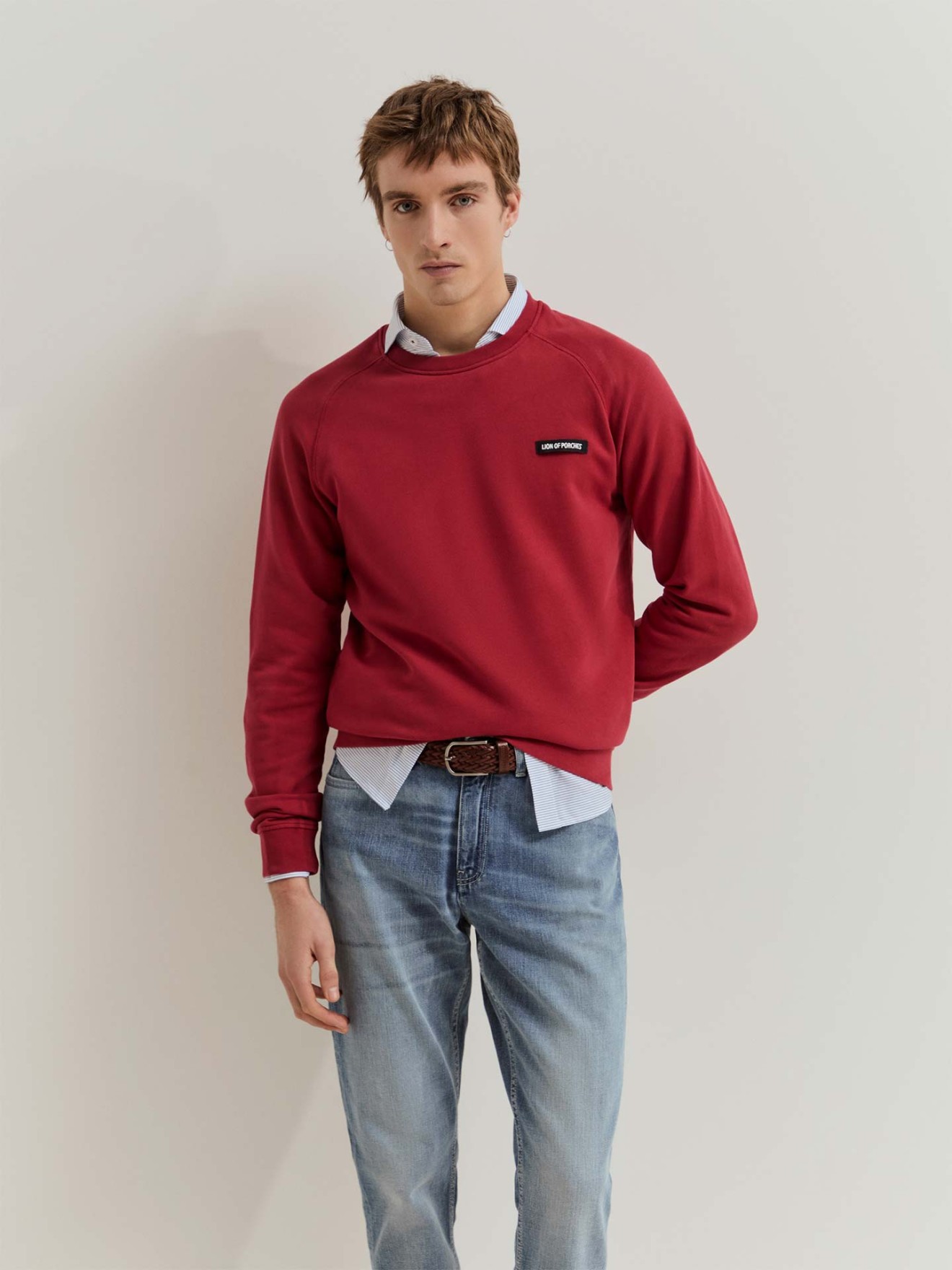 Sweatshirt com Gola Redonda