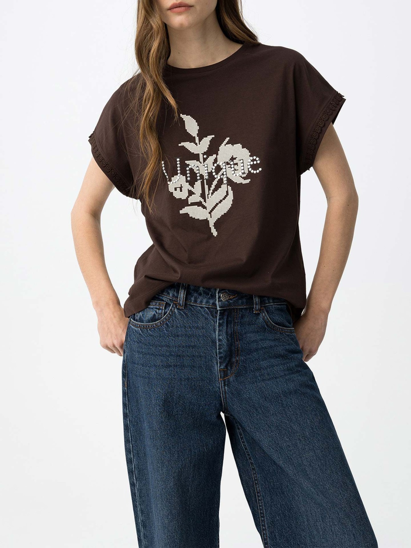 T-shirt com Estampado Paisle