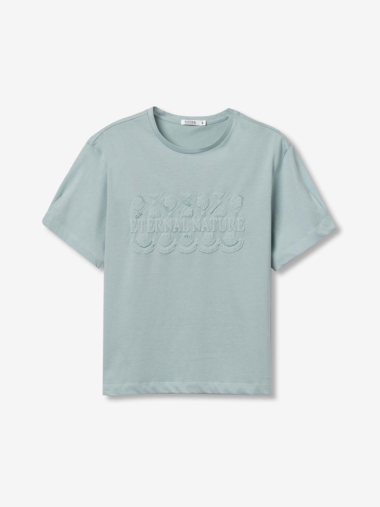 T-shirt com Estampado Floral