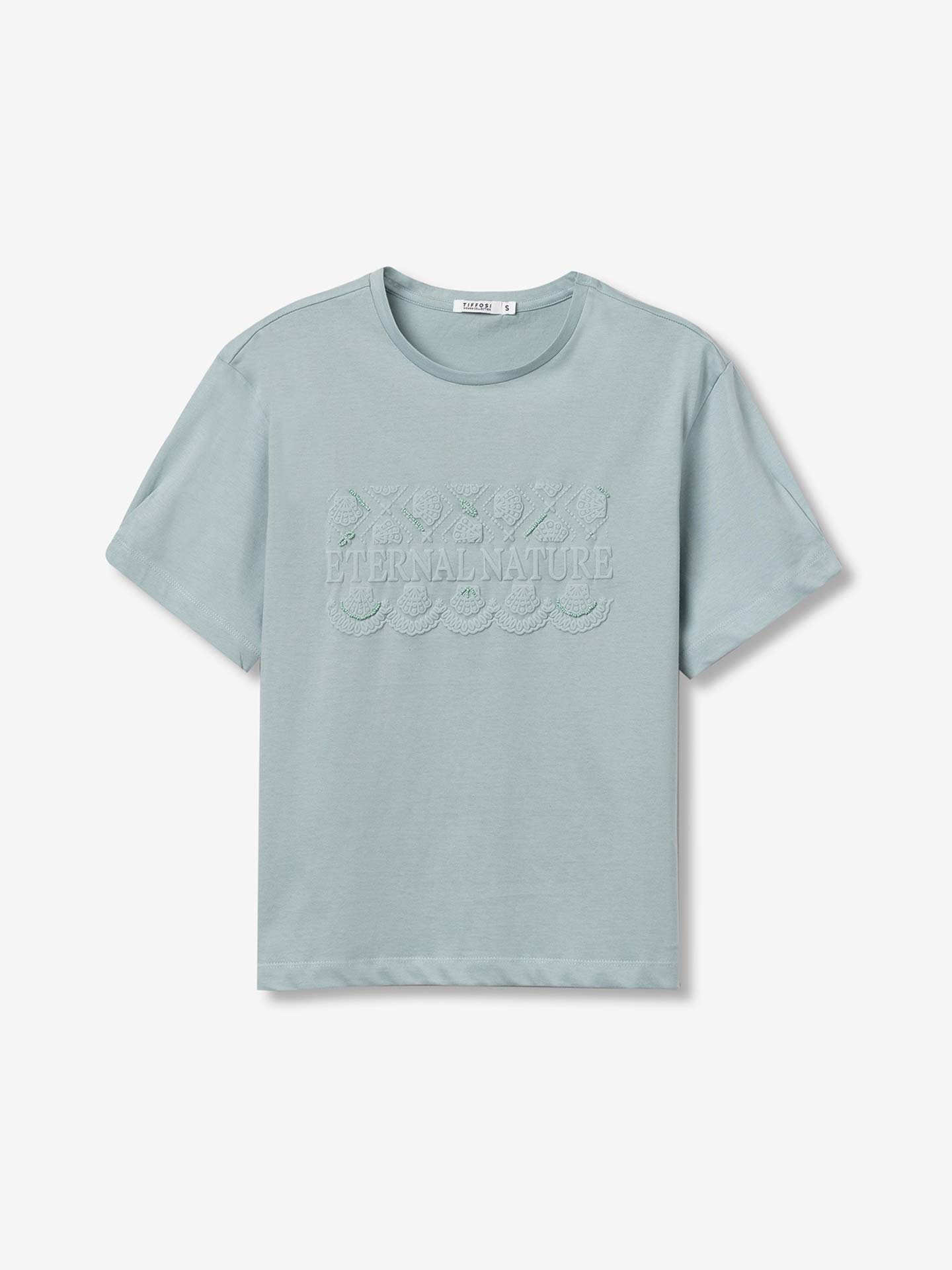 T-shirt com Estampado Floral
