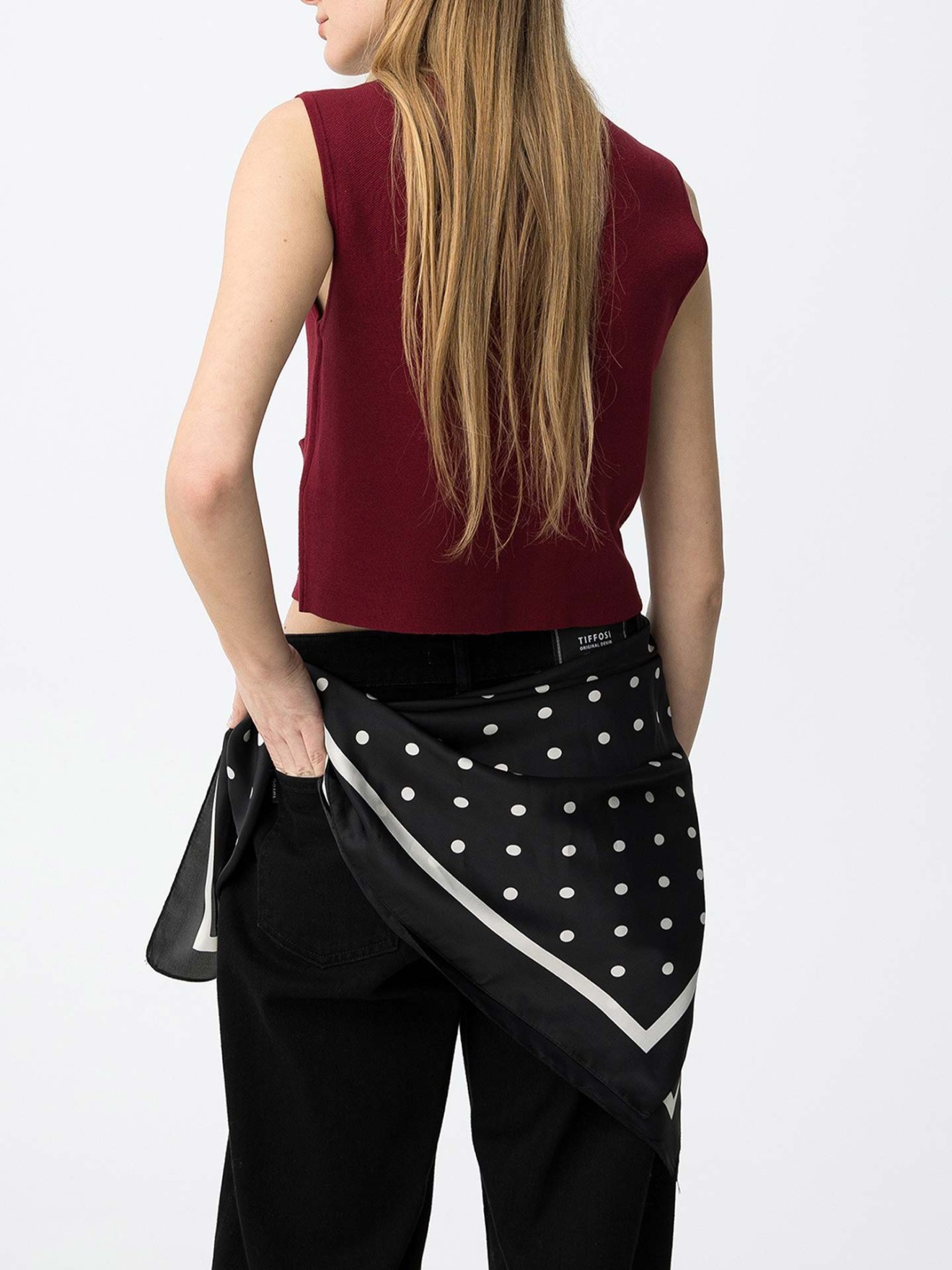 Colete de Malha com Bot�es