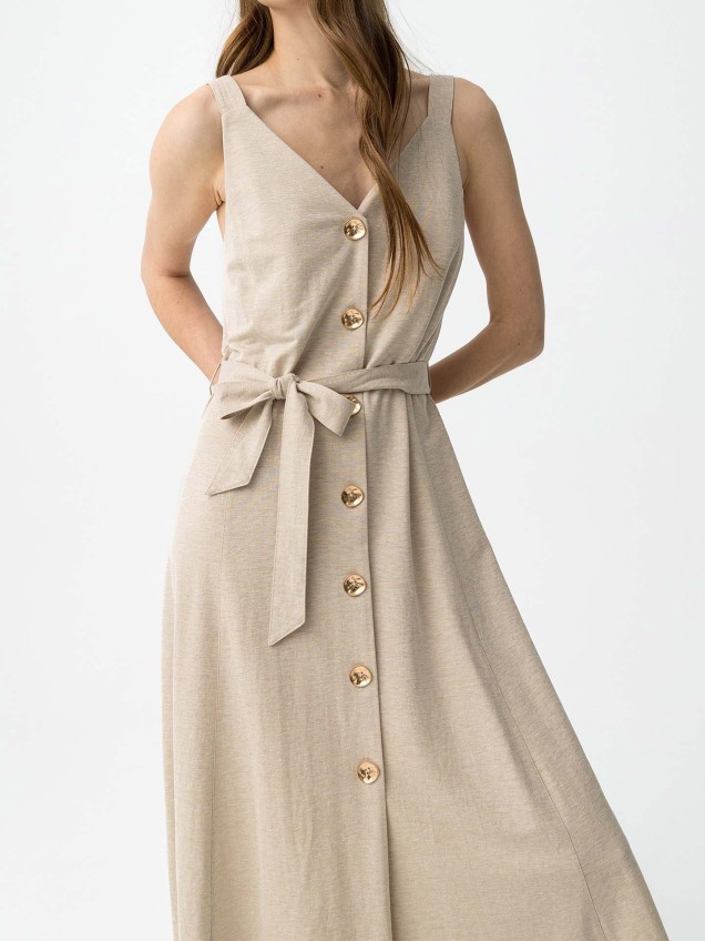 Vestido Midi de Malha