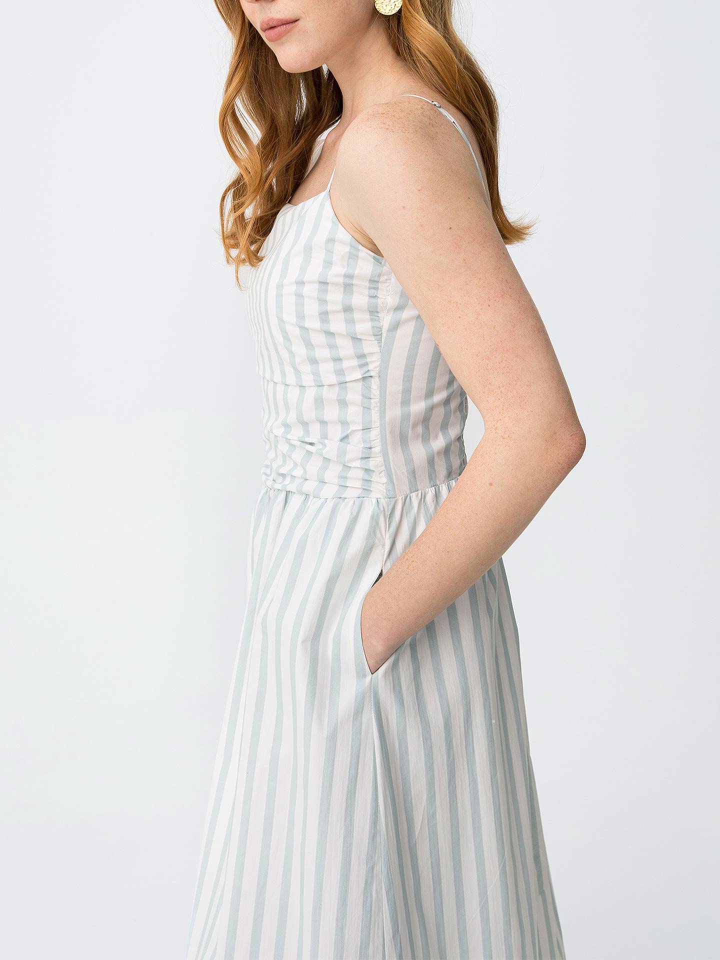 Vestido Comprido de Alças Finas