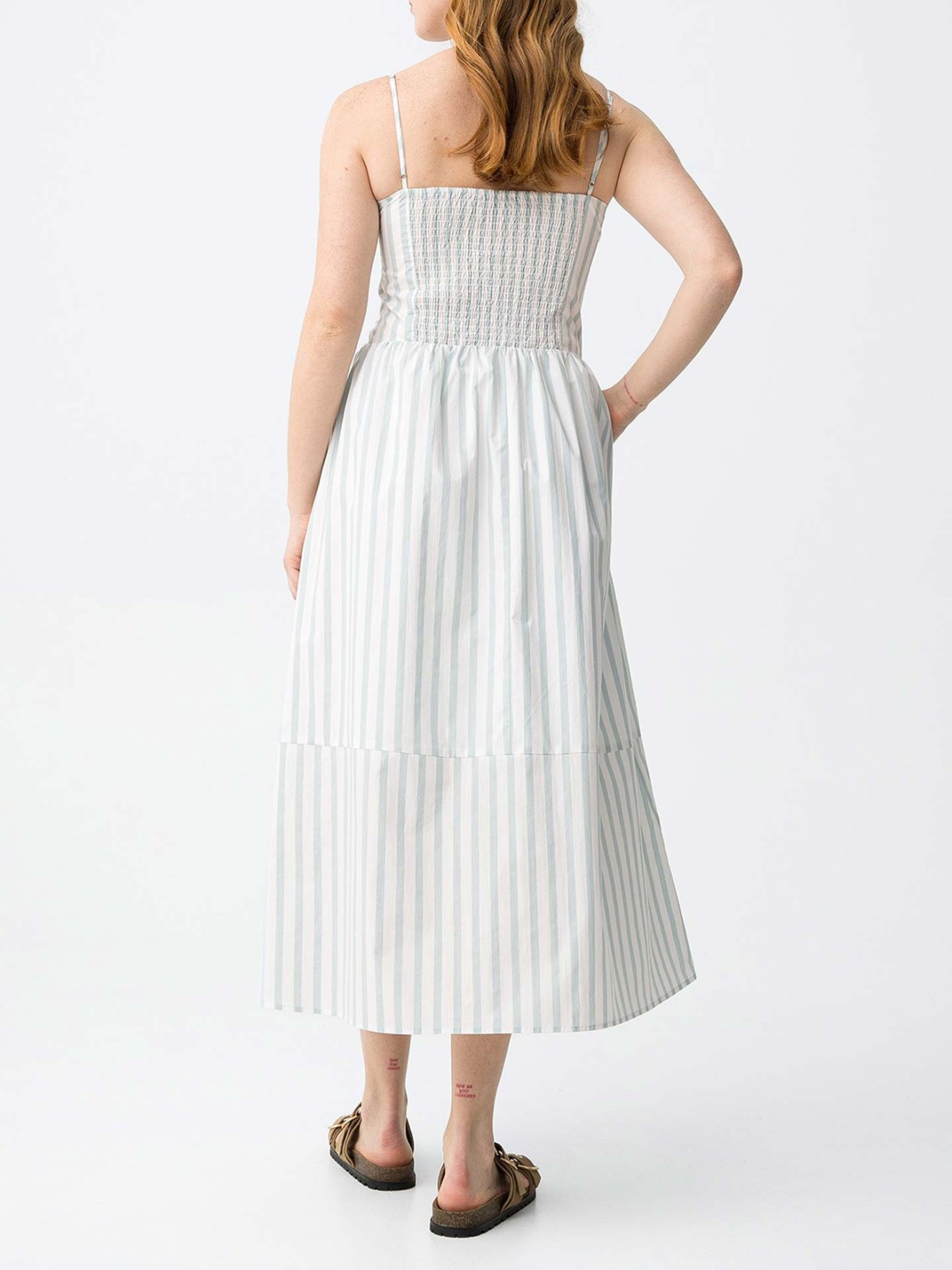 Vestido Comprido de Alças Finas