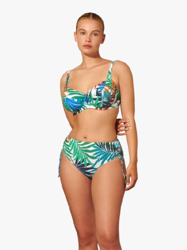 Bikini com Padr�o Tropical