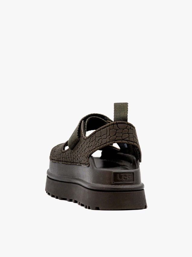 Sandálias de Plataforma GoldenGlow