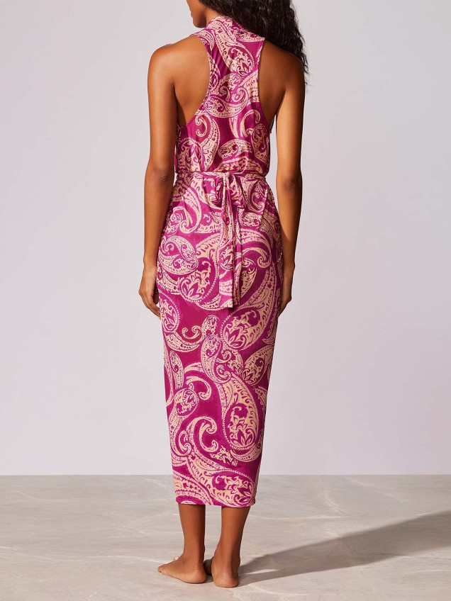 Vestido de Praia Midi Ambra Beach