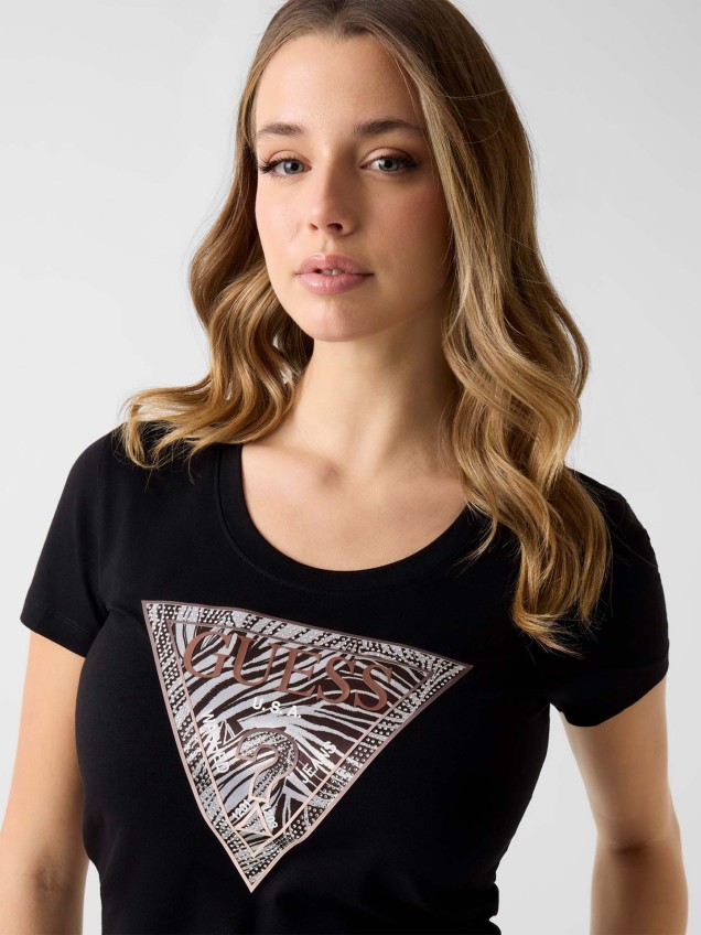 T-Shirt com Estampado