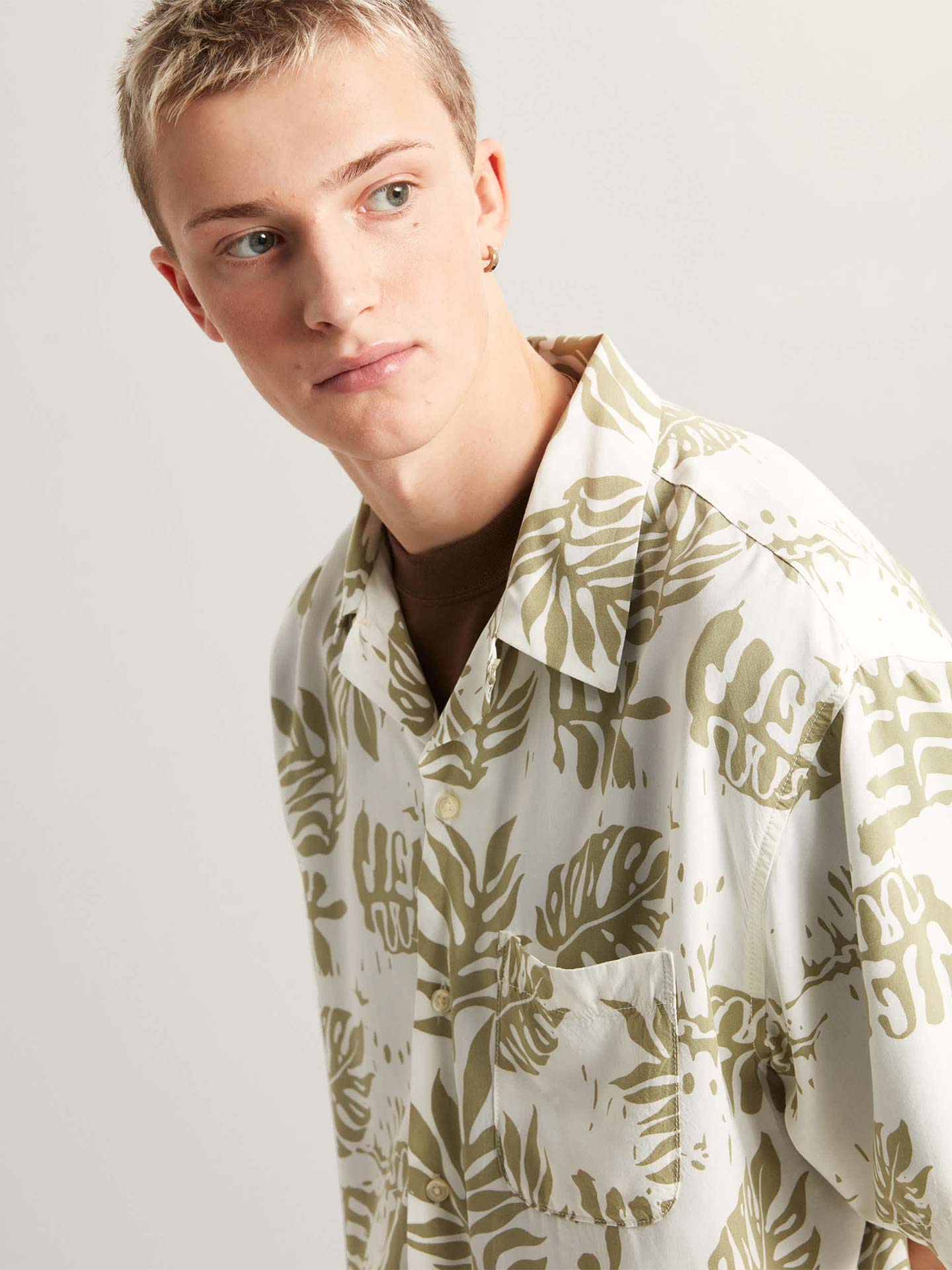 Camisa Van Doren Printed Camp