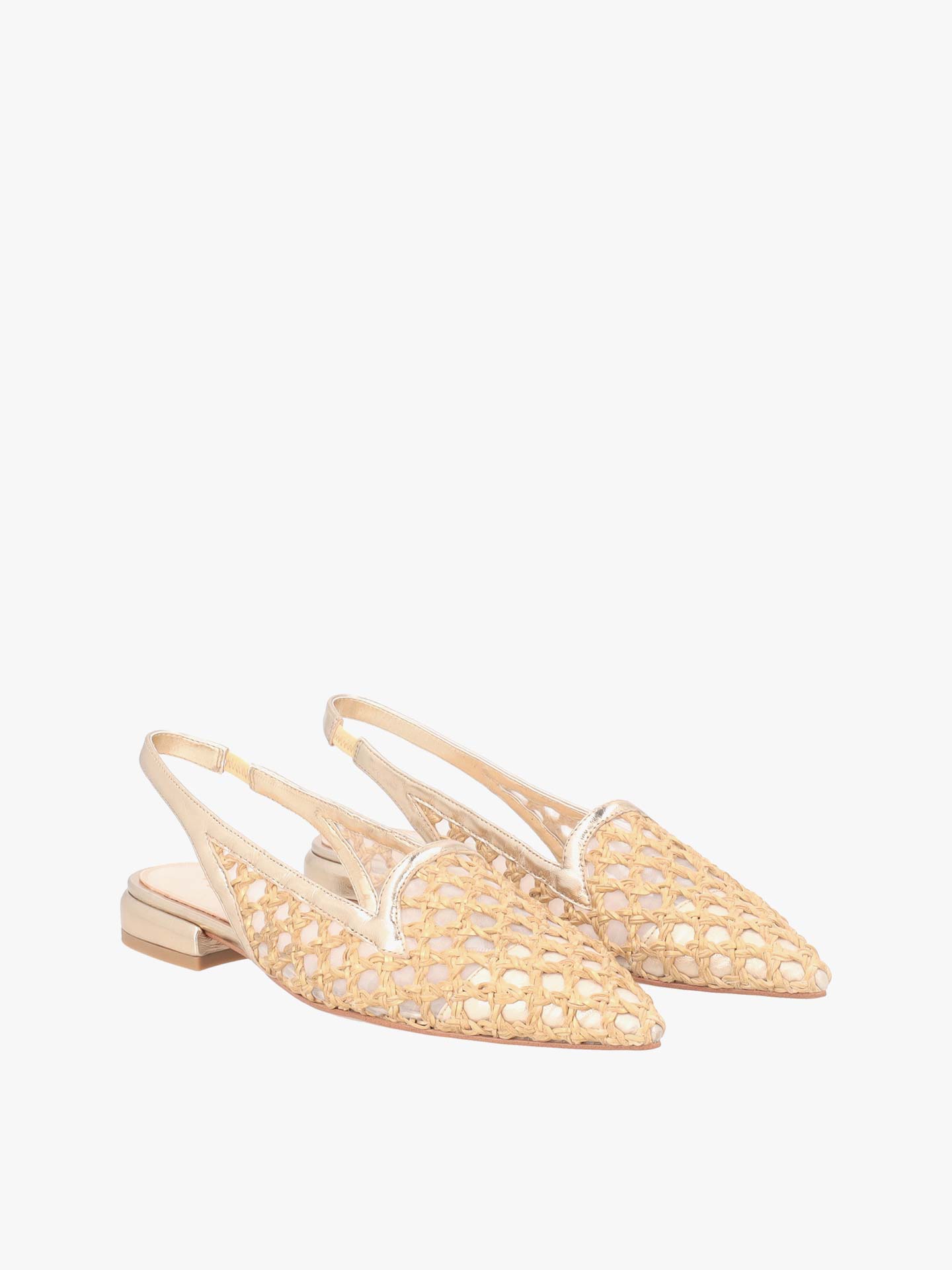 Sapatos Slingback Rasos