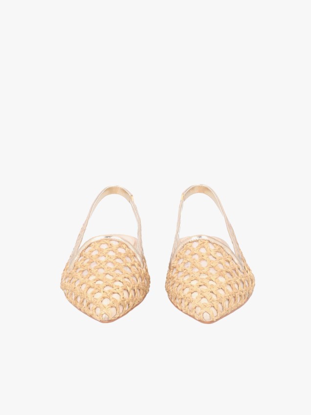 Sapatos Slingback Rasos