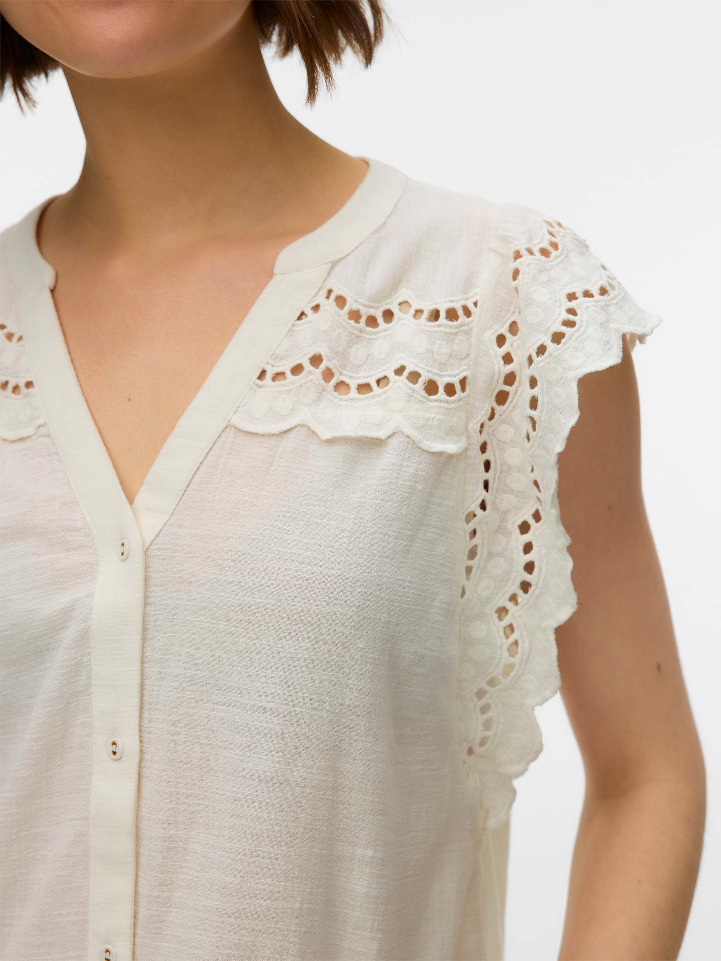 Blusa com Decote em V