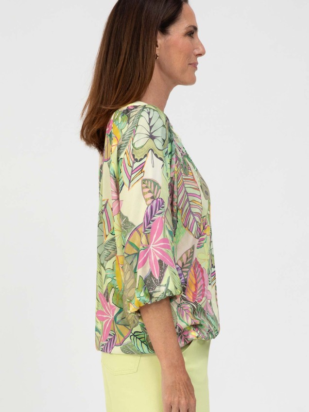 Blusa com Padrão Rana