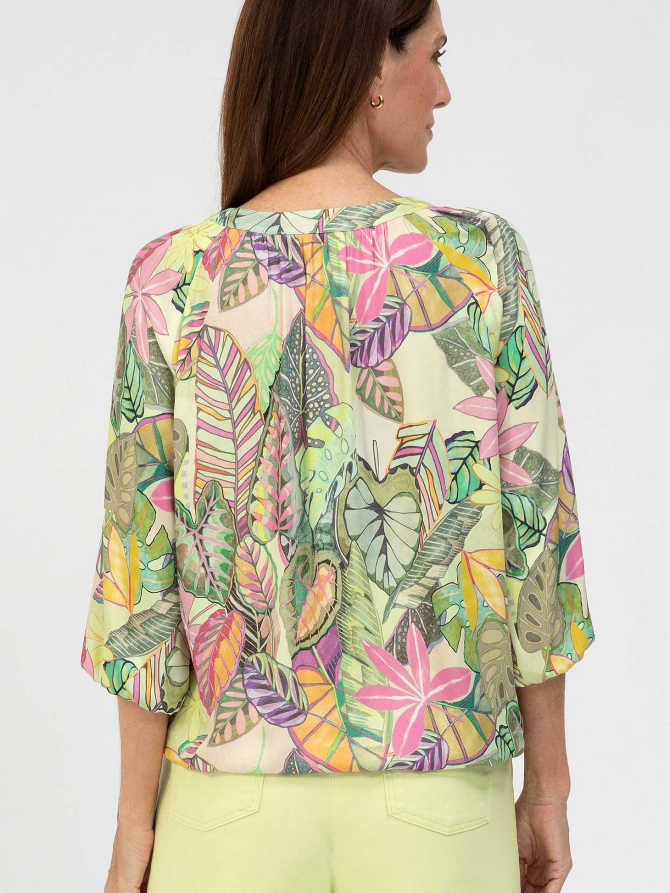 Blusa com Padr�o Rana