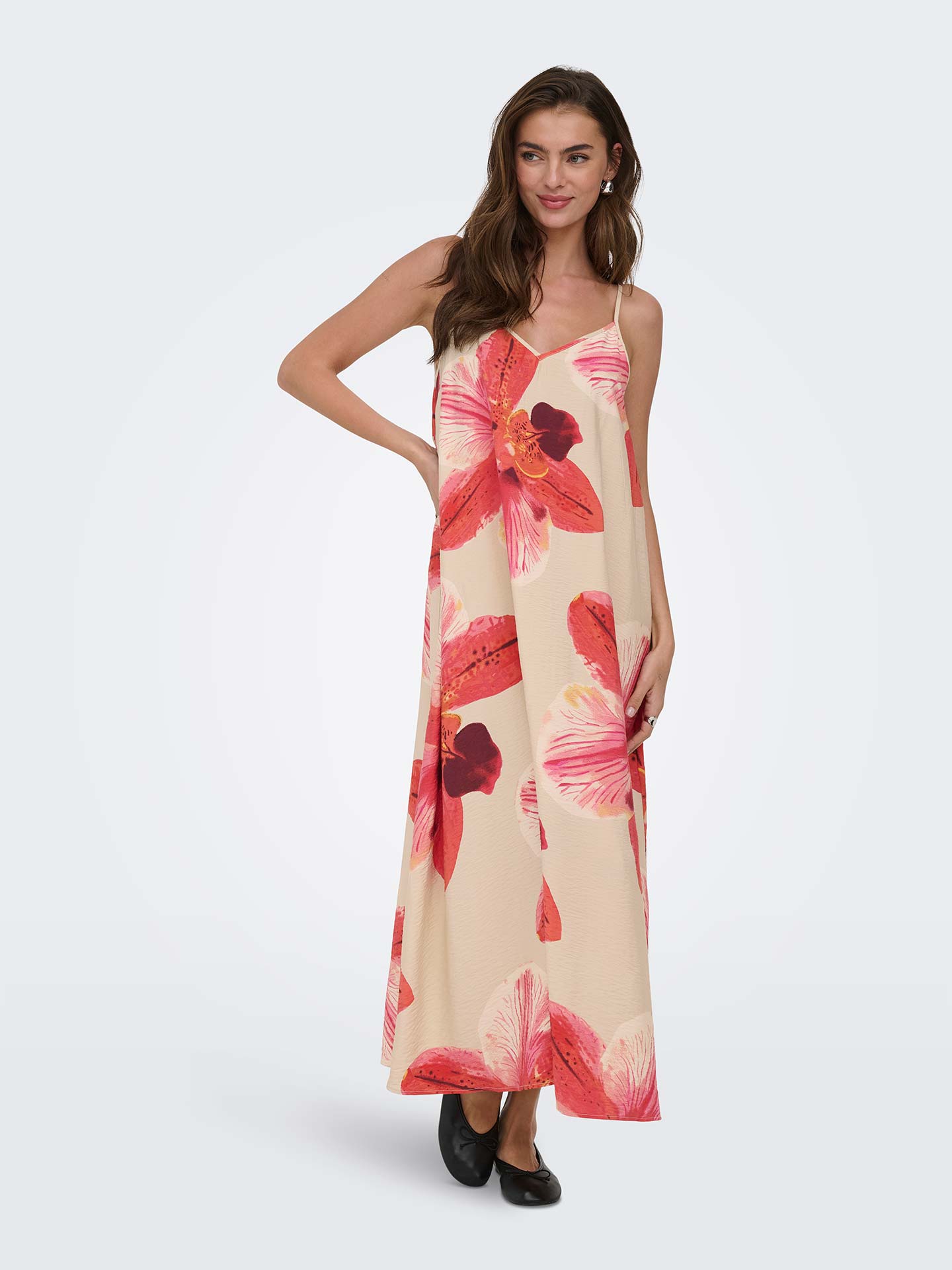 Vestido Comprido Estampado