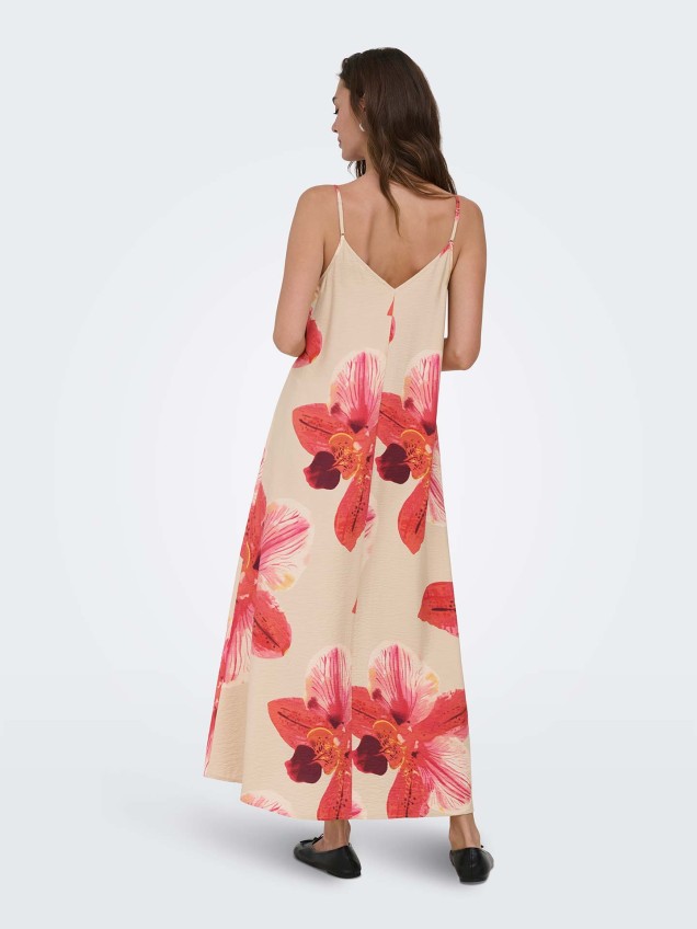 Vestido Comprido Estampado