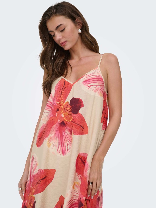 Vestido Comprido Estampado