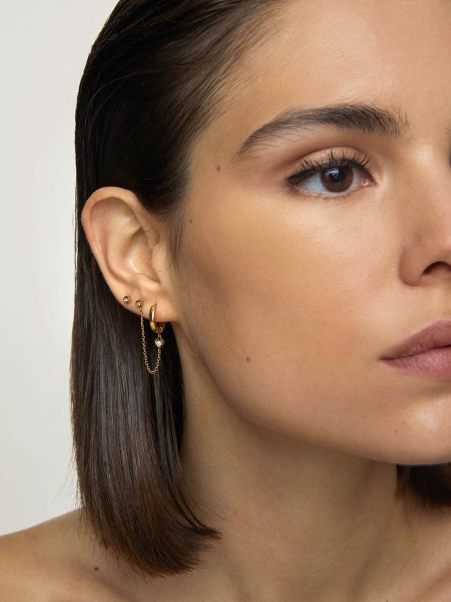 Set de Brincos Golden Four