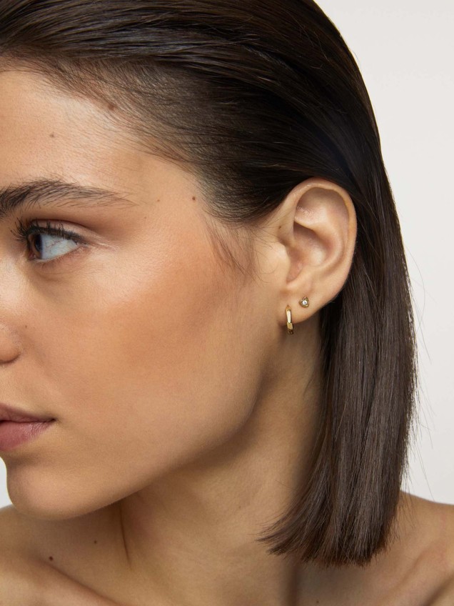 Set de Brincos Golden Four