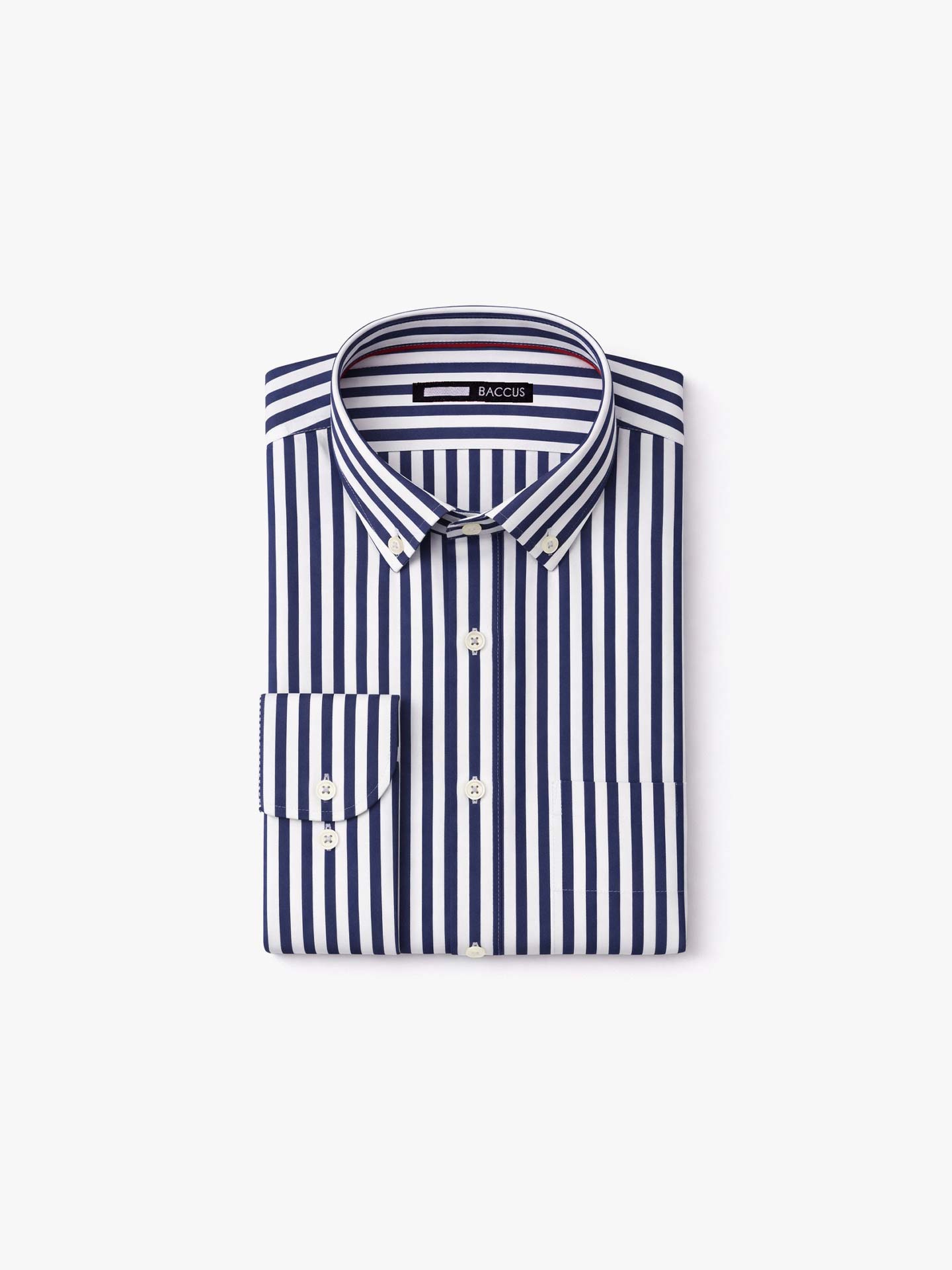 Camisa de Manga Comprida às Riscas