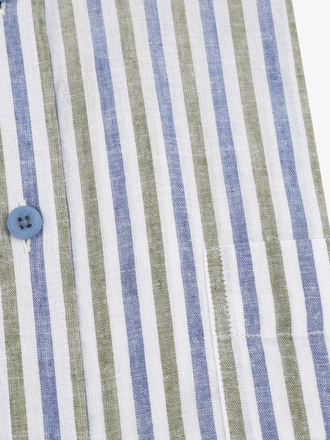Camisa de Manga Curta às Riscas