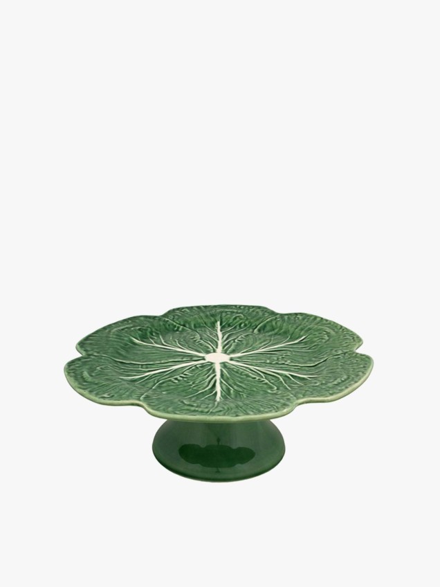 Prato de Bolo com Pé Coleção Couve